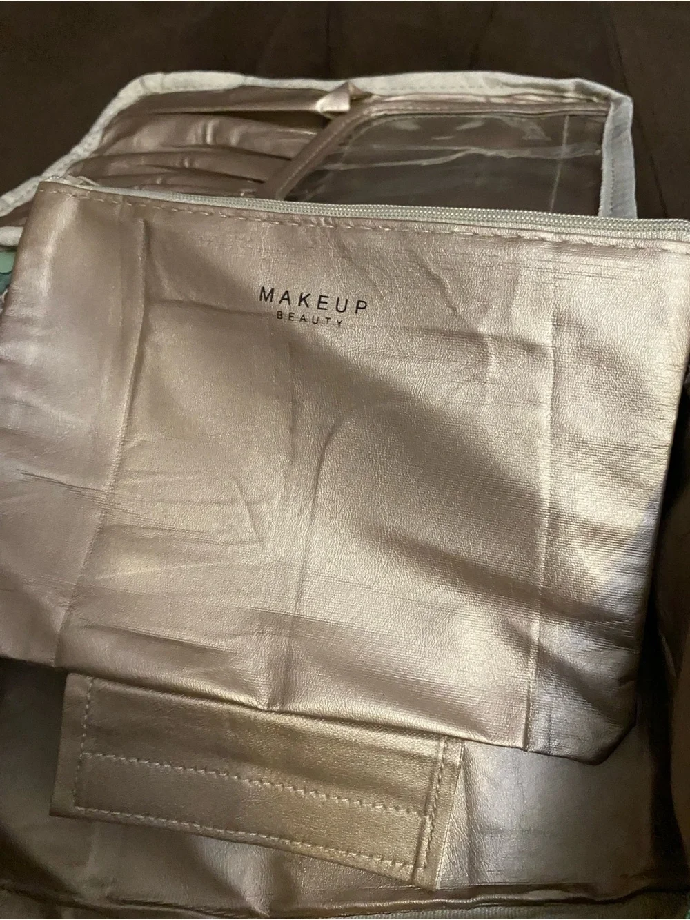 Makeup Travel Pouch - Sage Green